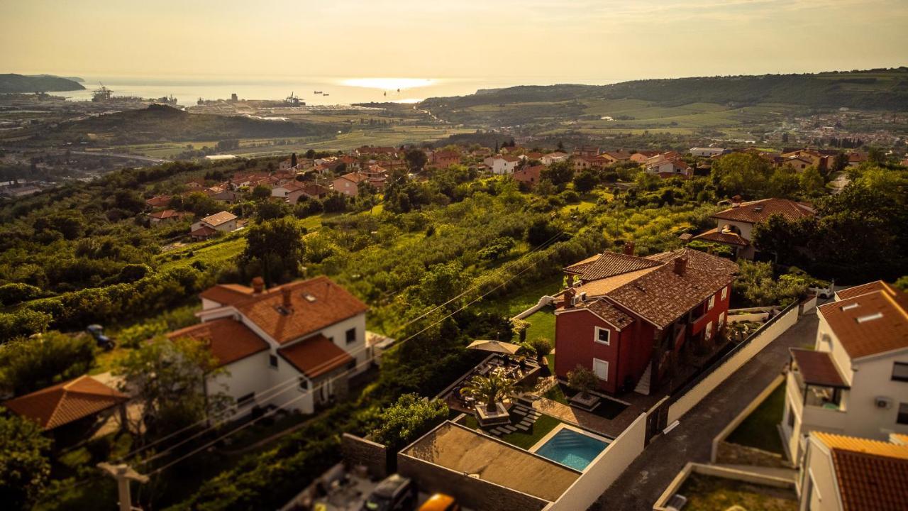 Villa Sunset Pool & Spa Apartments Zgornje Skofije Extérieur photo