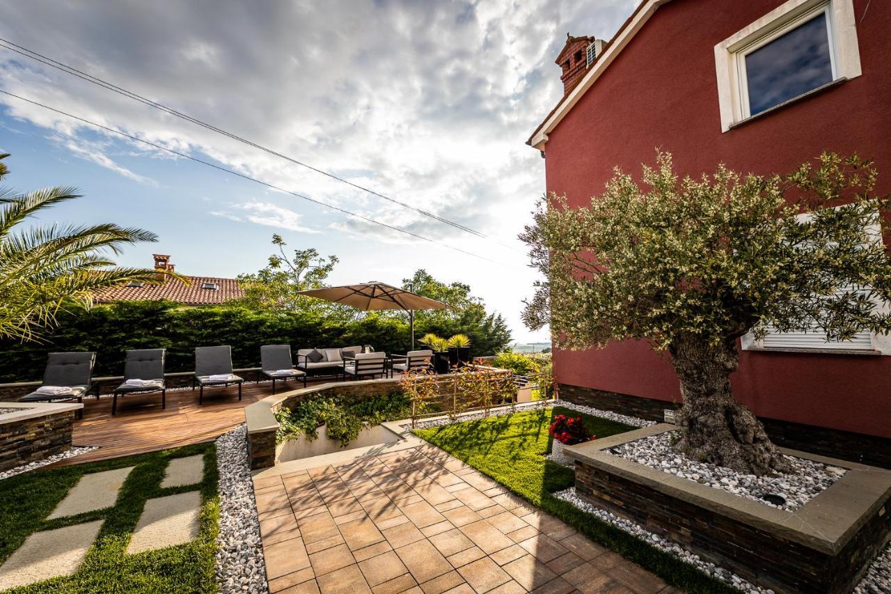Villa Sunset Pool & Spa Apartments Zgornje Skofije Extérieur photo